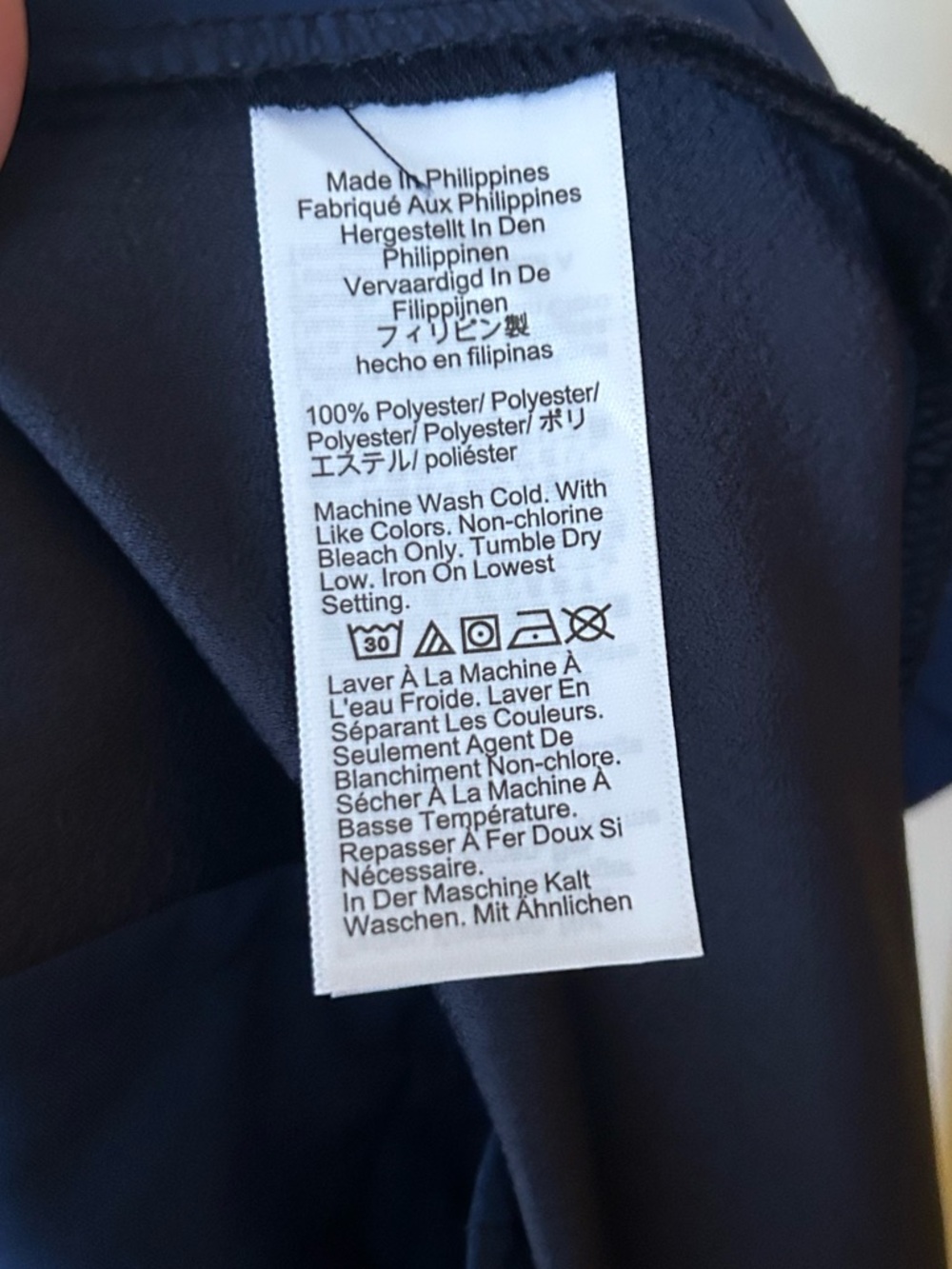 J. Crew Wide-leg Essential Pants City Crepe Trousers Preppy Career Navy Blue 18 - Picture 7 of 7